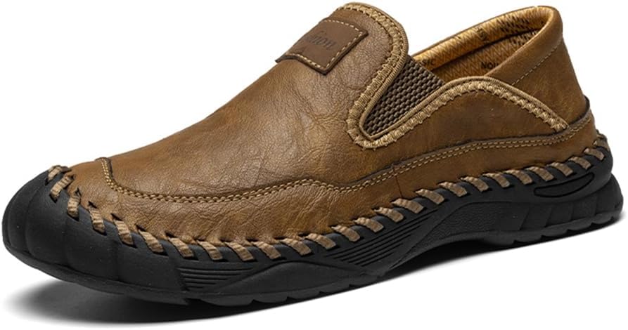 Мужские повседневные лоферы с мягкой и легкой подошвой, удобные для бизнеса, вождения, путешествий и прогулок, с плоской противоскользящей подошвой Asifn, коричневый
Мужские повседневные лоферы с мягкой и легкой подошвой, удобные для бизнеса, вождения, путешествий и прогулок, с плоской противоскользящей подошвой Asifn, коричневый