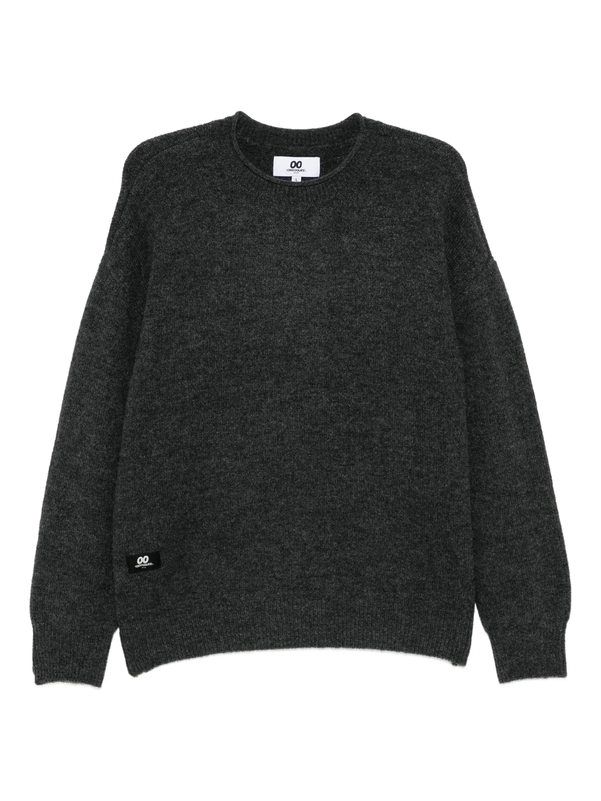 Джемпер с нашивкой-логотипом Chocoolate, серый
Джемпер с нашивкой-логотипом Chocoolate, серый