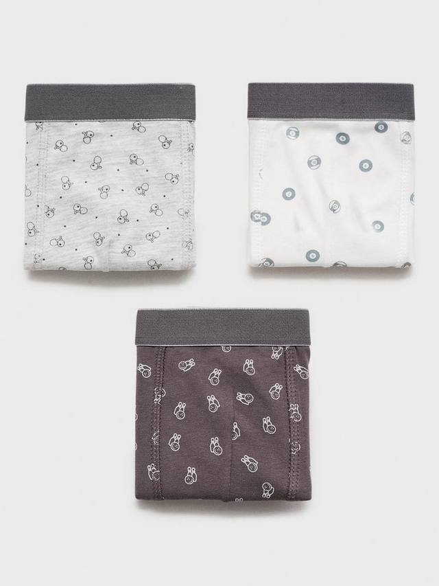 Детские боксеры Weekend из хлопковой смеси Mango, Pack of 3, Medium Grey
Детские боксеры Weekend из хлопковой смеси Mango, Pack of 3, Medium Grey