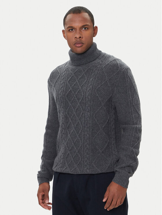 Водолазка regular fit MW0MW40914 Tommy Hilfiger, серый
Водолазка regular fit MW0MW40914 Tommy Hilfiger, серый