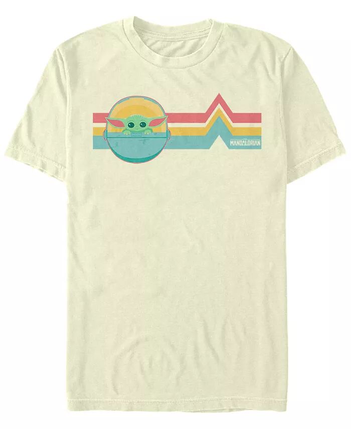 Мужская футболка с коротким рукавом Star Wars The Mandalorian The Child Rainbow Chest Lines Fifth Sun, слоновая кость/кремовый
Мужская футболка с коротким рукавом Star Wars The Mandalorian The Child Rainbow Chest Lines Fifth Sun, слоновая кость/кремовый