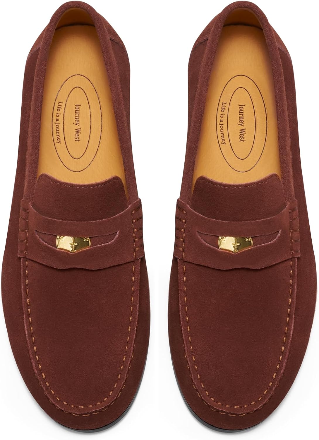 Мужские замшевые повседневные лоферы Journey West Ivy Style с мягкой подошвой, коричневый
Мужские замшевые повседневные лоферы Journey West Ivy Style с мягкой подошвой, коричневый