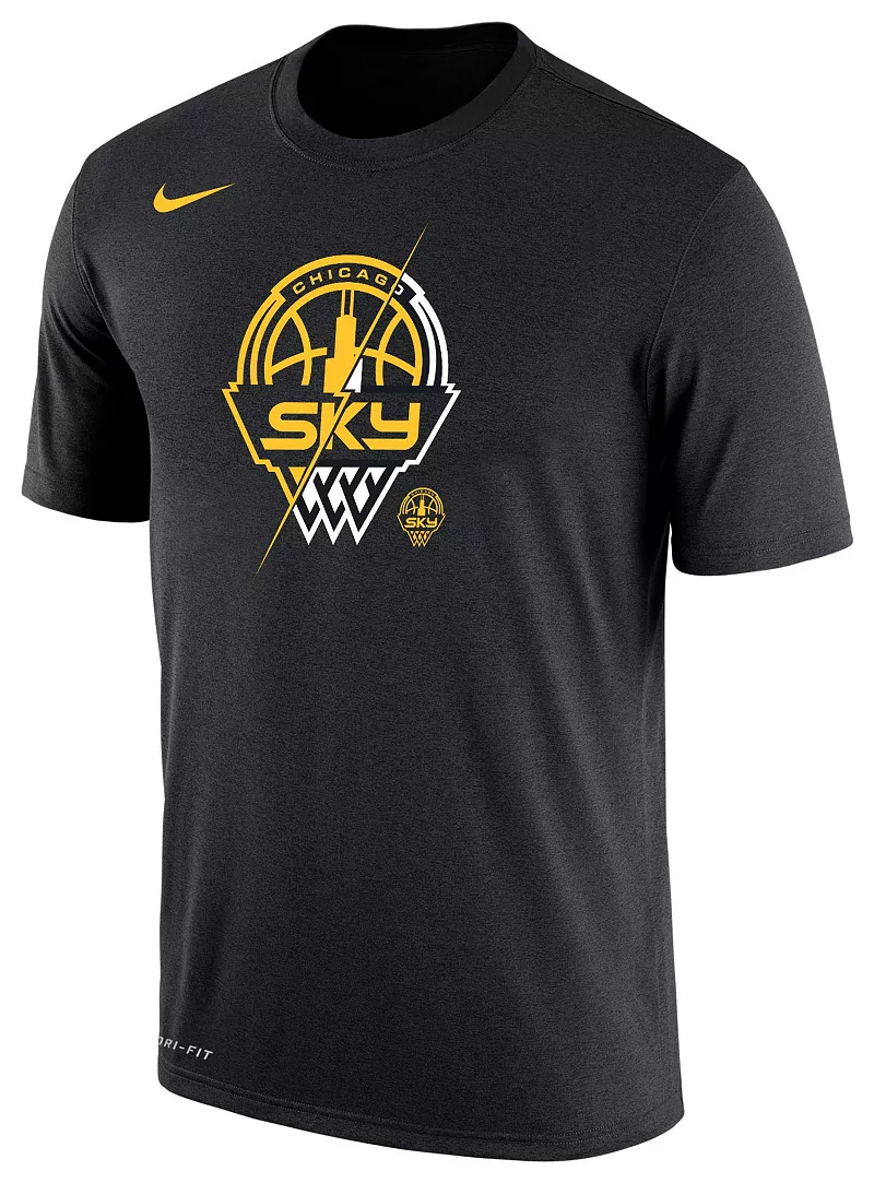 Черная футболка с логотипом Nike для взрослые Chicago Sky
Черная футболка с логотипом Nike для взрослые Chicago Sky