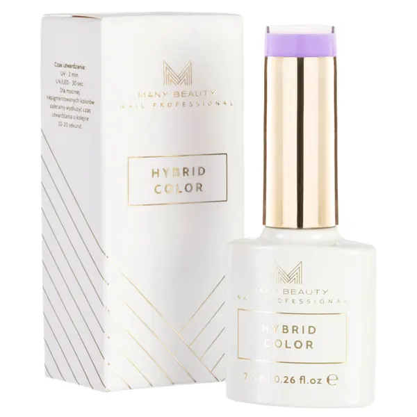 Гибридный лак для ногтей 301 сиреневый, 7,5 мл Many Beauty Nail professional hybrid color uv, цвет 301 - lilac
Гибридный лак для ногтей 301 сиреневый, 7,5 мл Many Beauty Nail professional hybrid color uv, цвет 301 - lilac