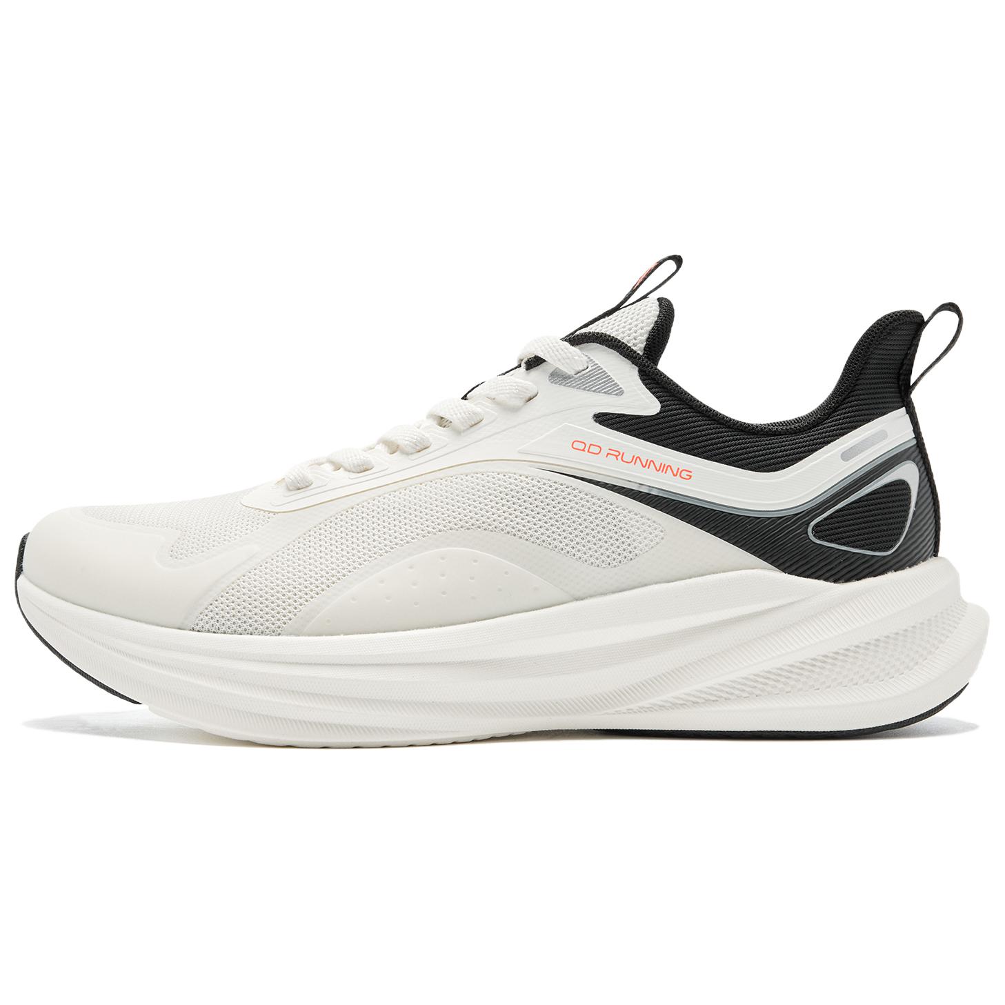 QIAODAN Кроссовки мужские с низким верхом, амортизирующие, износостойкие, цвета слоновой кости, белые, черные 
QIAODAN Кроссовки мужские с низким верхом, амортизирующие, износостойкие, цвета слоновой кости, белые, черные