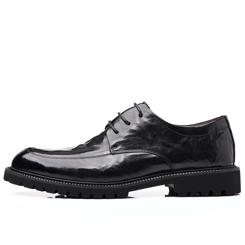 Мужские туфли ЗУВУДОНГ на шнуровке без шнурков, тёмно-коричневые
Мужские туфли ЗУВУДОНГ на шнуровке без шнурков, тёмно-коричневые