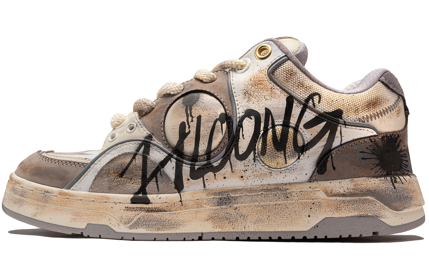 HLOONGZ Антискользящие и износостойкие низкие скейтерские кроссовки унисекс коричнево-серые, цвет Brown Gray
HLOONGZ Антискользящие и износостойкие низкие скейтерские кроссовки унисекс коричнево-серые, цвет Brown Gray