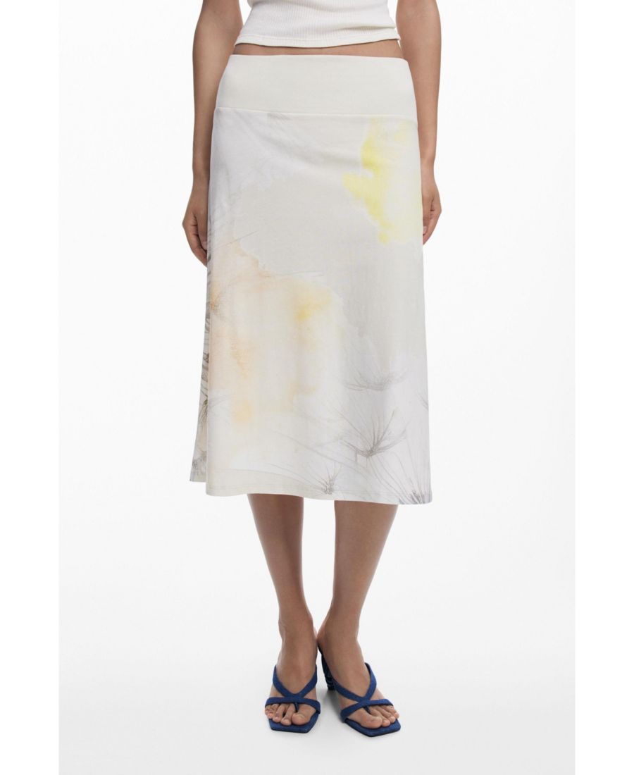 Женская юбка миди с эластичным поясом Desigual, Light gray
Женская юбка миди с эластичным поясом Desigual, Light gray