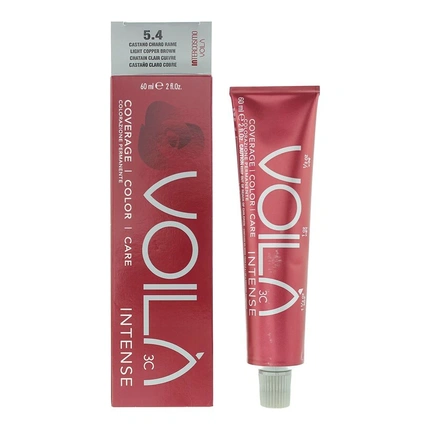 Женская краска для волос Voila 3c Intense 5.4 Light Copper Brown
Женская краска для волос Voila 3c Intense 5.4 Light Copper Brown