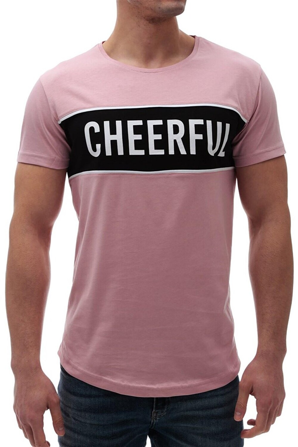 Розовая футболка Printed Crew Neck 2881 MADMEXT, Розовый, Розовая футболка Printed Crew Neck 2881 MADMEXT
Розовая футболка Printed Crew Neck 2881 MADMEXT, Розовый, Розовая футболка Printed Crew Neck 2881 MADMEXT