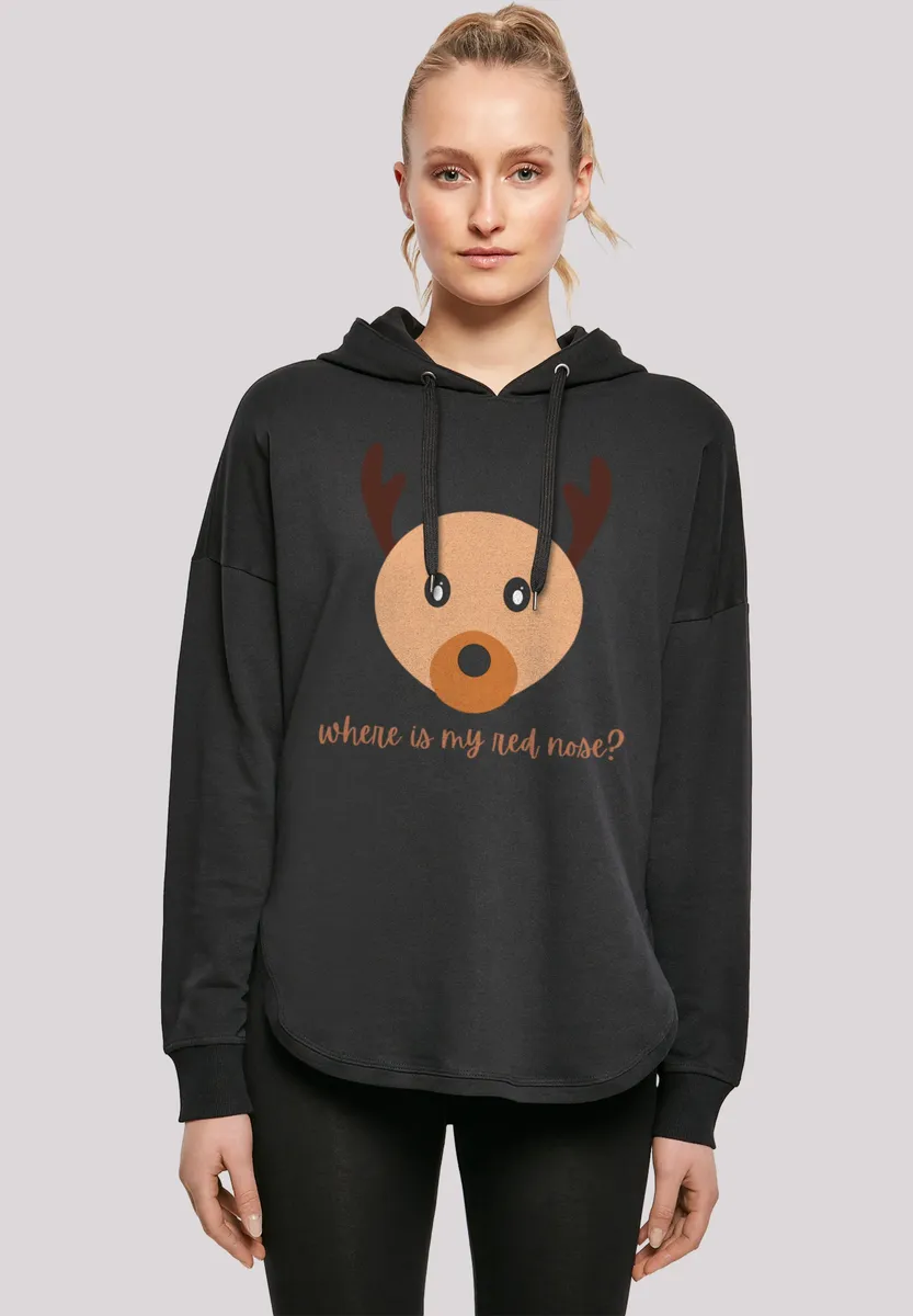 Толстовка F4NT4STIC "Red Nose Christmas", принт, черный 
Толстовка F4NT4STIC "Red Nose Christmas", принт, черный