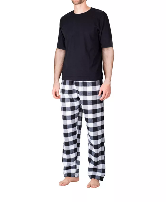 Мужской комплект пижамы из фланели с короткими рукавами Sleep Hero, черный
Мужской комплект пижамы из фланели с короткими рукавами Sleep Hero, черный
