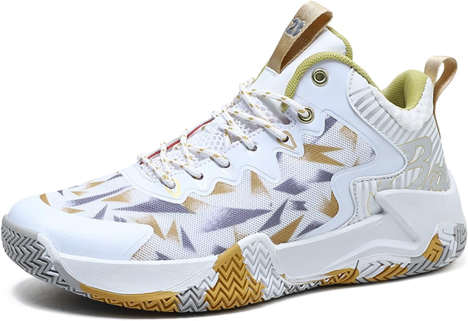 Мужские баскетбольные кроссовки высокие профессиональные баскетбольные кроссовки с антискользящей подошвой, стойкостью к истиранию, амортизацией для тренировок и фитнеса (Цвет: D, Размер: 8.5 женский / 7 мужской) Dhaey, 8.5 Women/7 Men D
Мужские баскетбольные кроссовки высокие профессиональные баскетбольные кроссовки с антискользящей подошвой, стойкостью к истиранию, амортизацией для тренировок и фитнеса (Цвет: D, Размер: 8.5 женский / 7 мужской) Dhaey, 8.5 Women/7 Men D