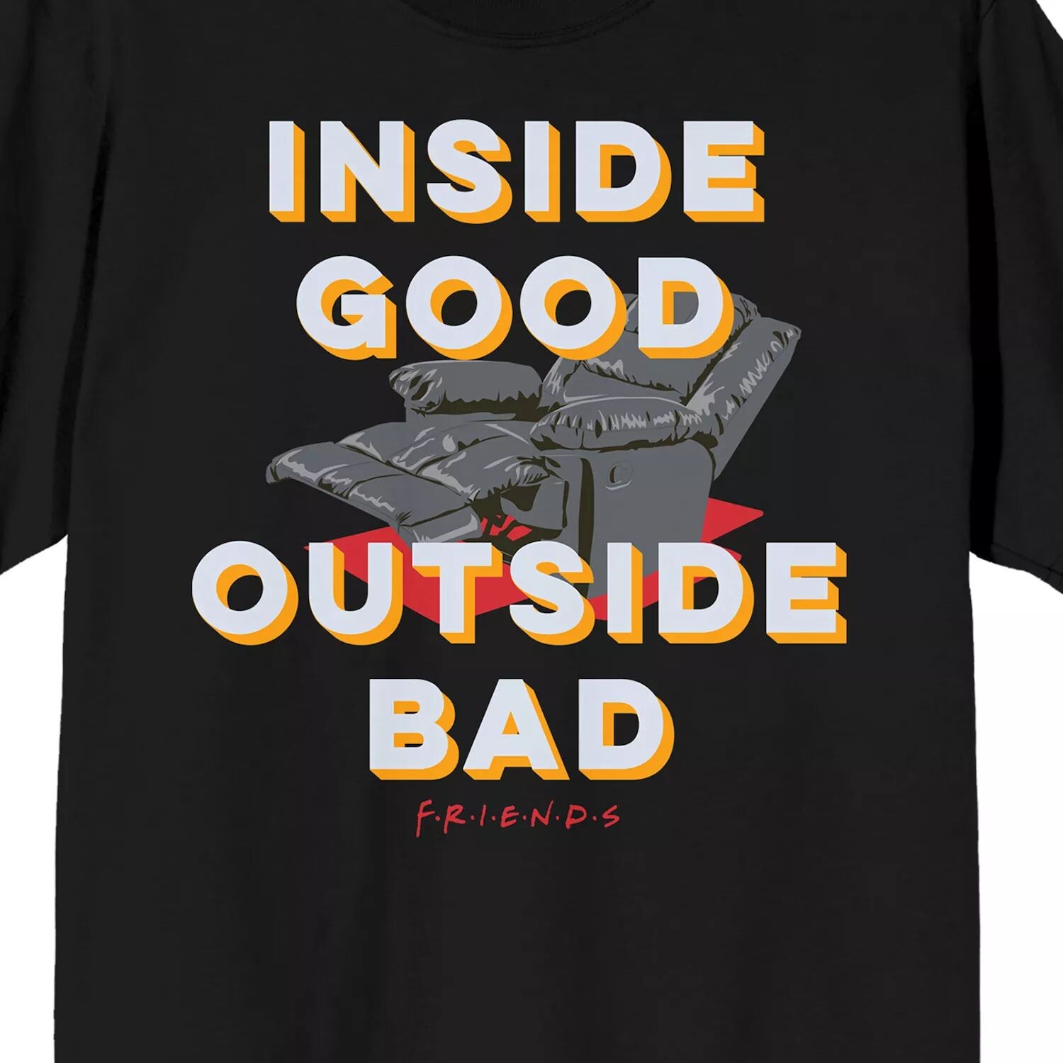 Мужская футболка Friends Inside Outside Licensed Character
Мужская футболка Friends Inside Outside Licensed Character