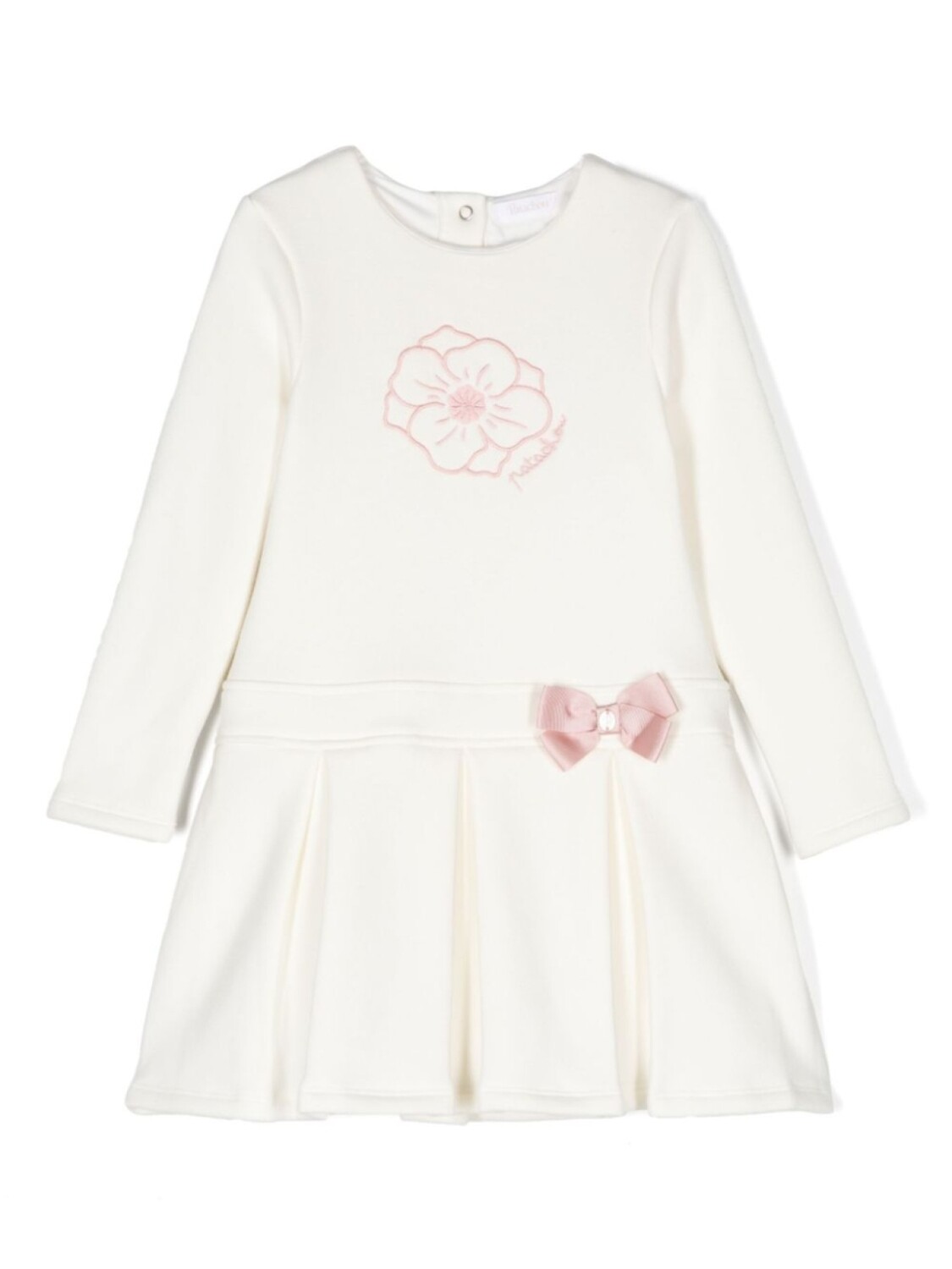 Платье с вышитым логотипом Patachou, нейтральный цвет
Платье с вышитым логотипом Patachou, нейтральный цвет