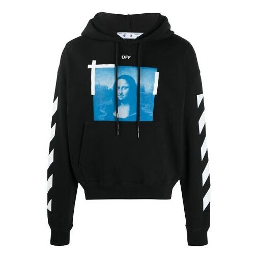 Толстовка blue monalisa over hood 'black' Off-White, черный
Толстовка blue monalisa over hood 'black' Off-White, черный