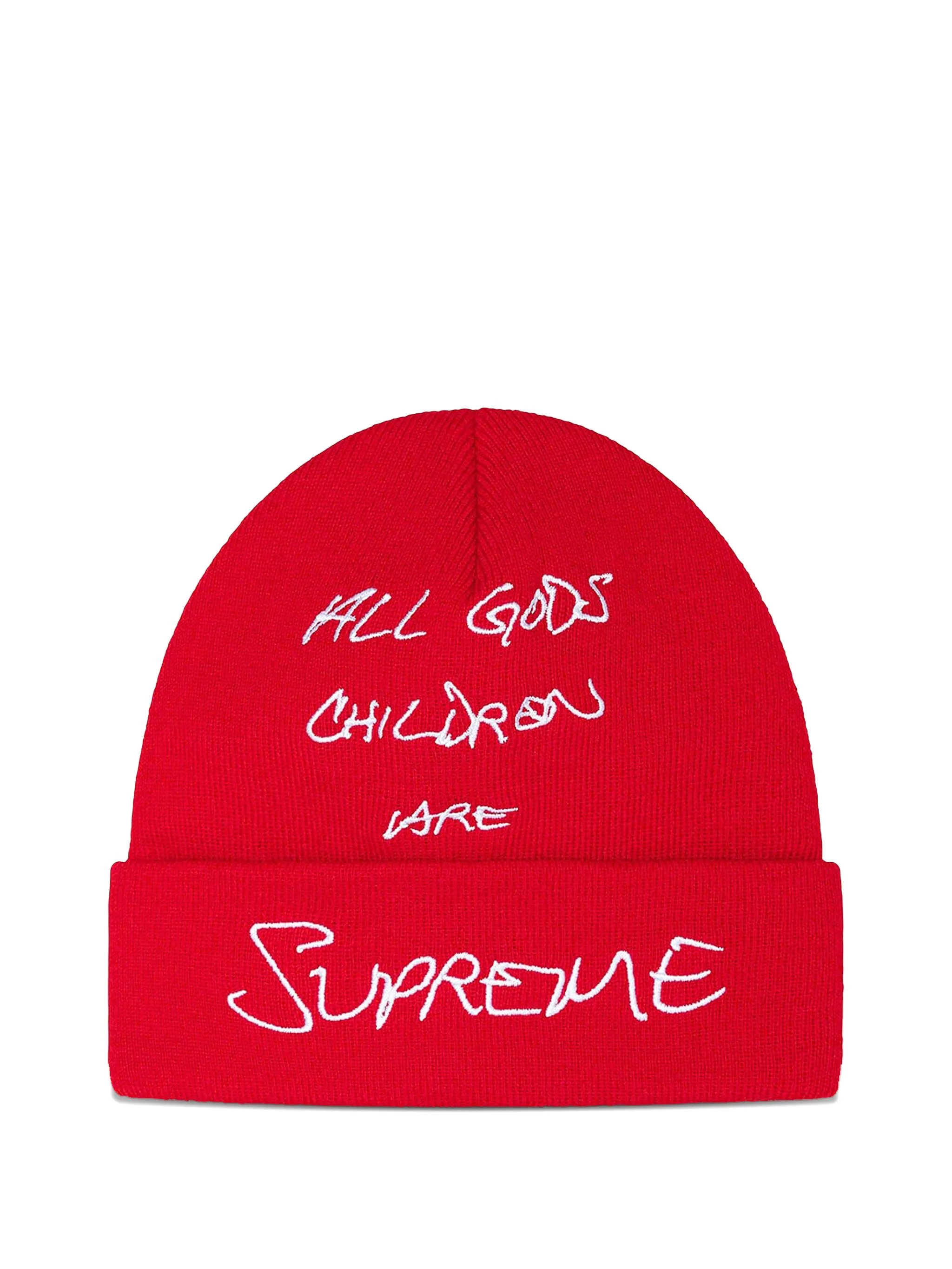 Шапка бини Gods Children Supreme, красный
Шапка бини Gods Children Supreme, красный