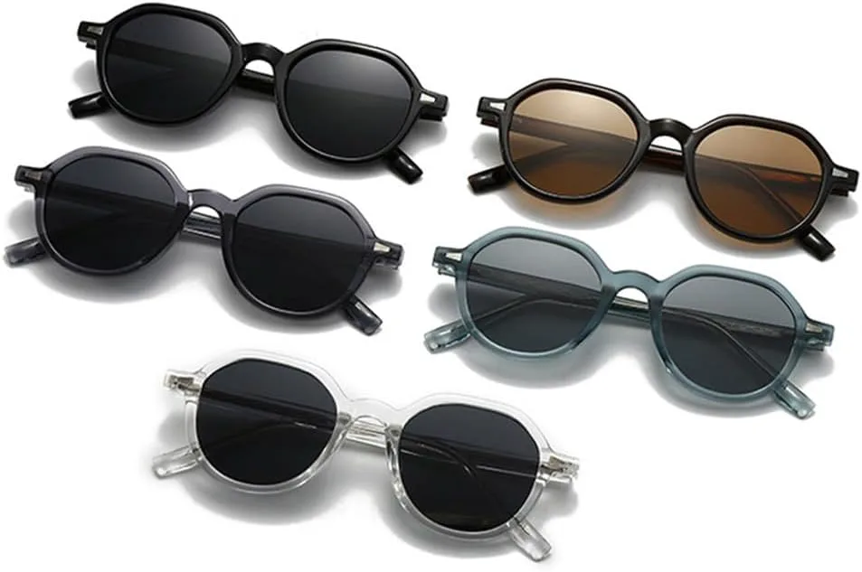 Мужские солнцезащитные очки в стиле ретро, круглые, роскошные, в стиле панк, с заклепками, женские, сине-серые, солнцезащитные очки UV400 HVTVTLA, Black Tea
Мужские солнцезащитные очки в стиле ретро, круглые, роскошные, в стиле панк, с заклепками, женские, сине-серые, солнцезащитные очки UV400 HVTVTLA, Black Tea