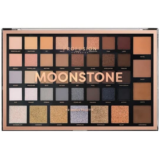 Палитра из 42 теней для век Profusion, Moonstone Eyeshadow Palette
Палитра из 42 теней для век Profusion, Moonstone Eyeshadow Palette