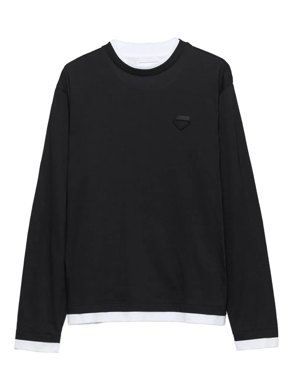 Футболка с логотипом Prada, черный
Футболка с логотипом Prada, черный