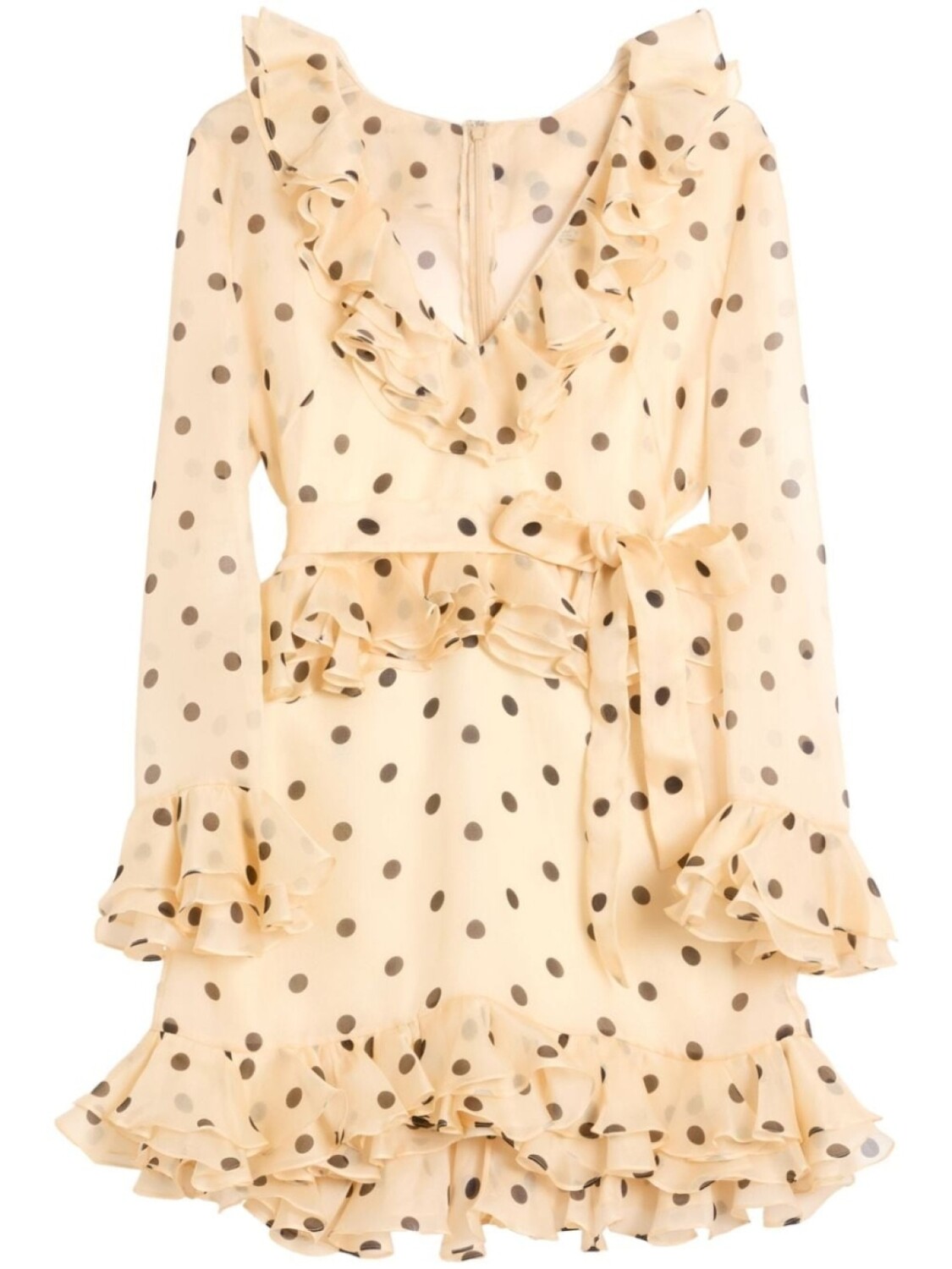 Платье мини в горох Valentino Garavani, нейтральный цвет
Платье мини в горох Valentino Garavani, нейтральный цвет