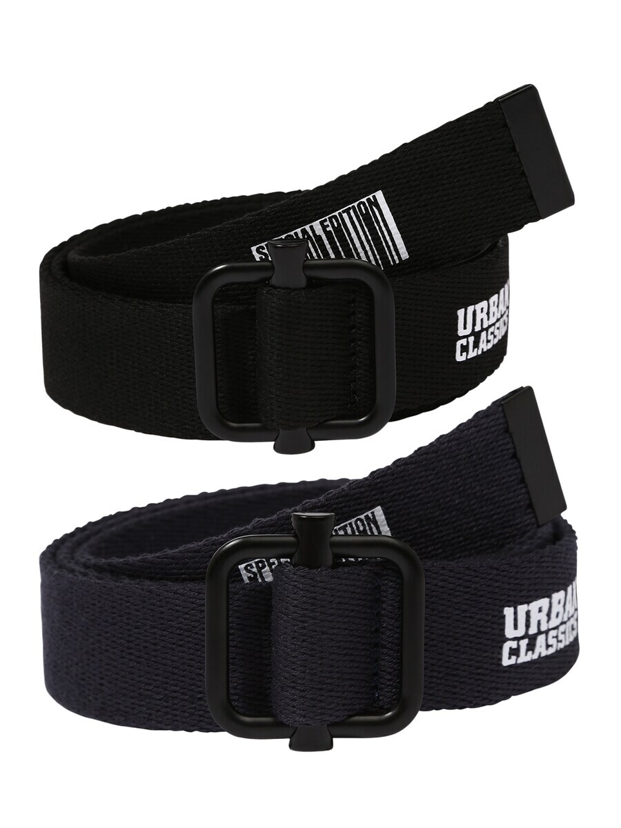 Ремень Urban Classics, темно-синий/черный
Ремень Urban Classics, темно-синий/черный