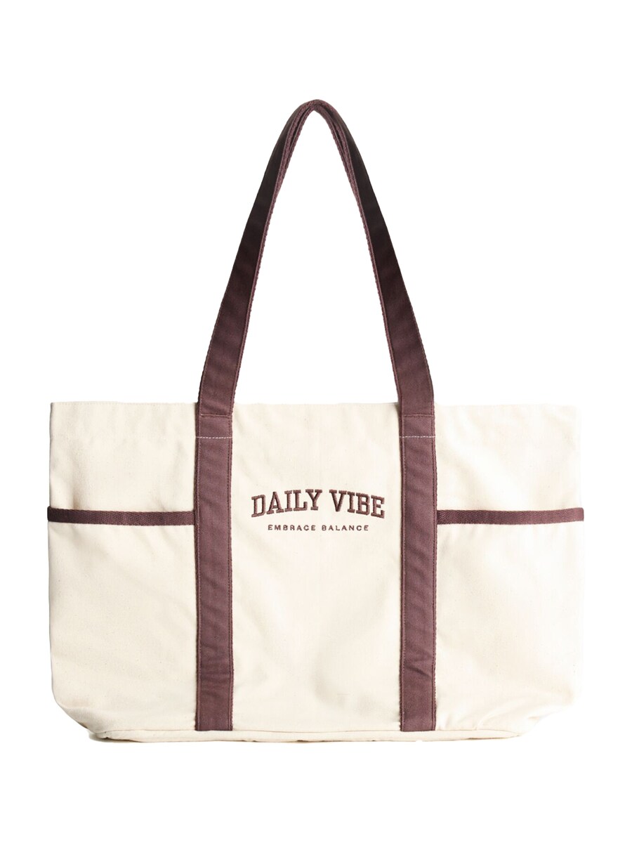 Сумка-шоппер Bershka, Ecru
Сумка-шоппер Bershka, Ecru