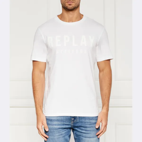 Футболка стандартного кроя Replay, белый
Футболка стандартного кроя Replay, белый