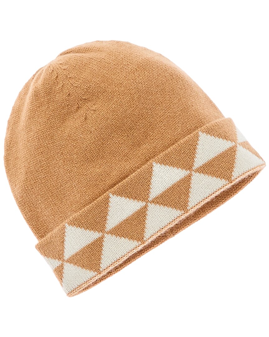 Шапка из кашемира с манжетами и жаккардовым узором Phenix Triangle, коричневый
Шапка из кашемира с манжетами и жаккардовым узором Phenix Triangle, коричневый