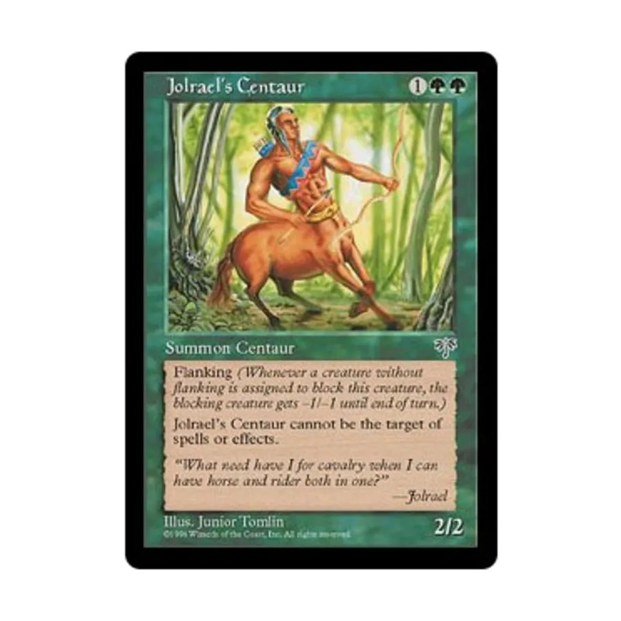 CCG Кентавр Джолраэля (клавиша C), MTG - Mirage
CCG Кентавр Джолраэля (клавиша C), MTG - Mirage