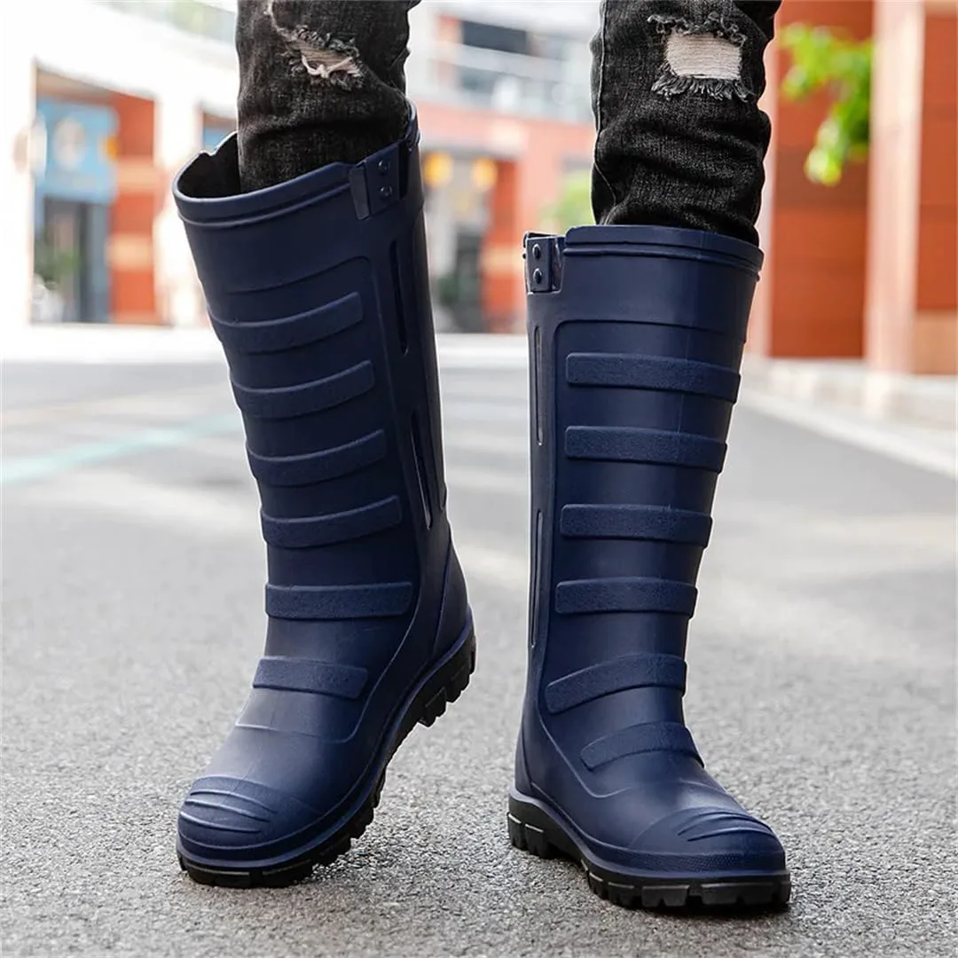 Мужские средние по высоте уличные водонепроницаемые противоскользящие ПВХ износостойкие резиновые сапоги для дождя для строительной площадки Ornrjfll, красный
Мужские средние по высоте уличные водонепроницаемые противоскользящие ПВХ износостойкие резиновые сапоги для дождя для строительной площадки Ornrjfll, красный