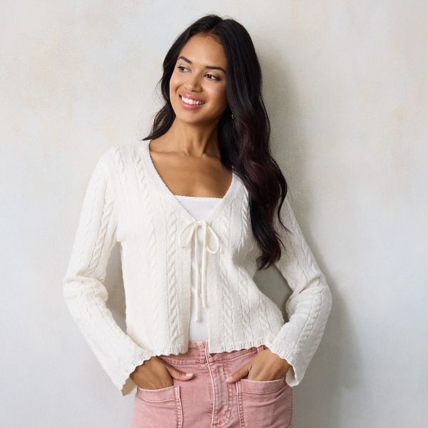 Женский кардиган на завязках Lc Lauren Conrad
Женский кардиган на завязках Lc Lauren Conrad