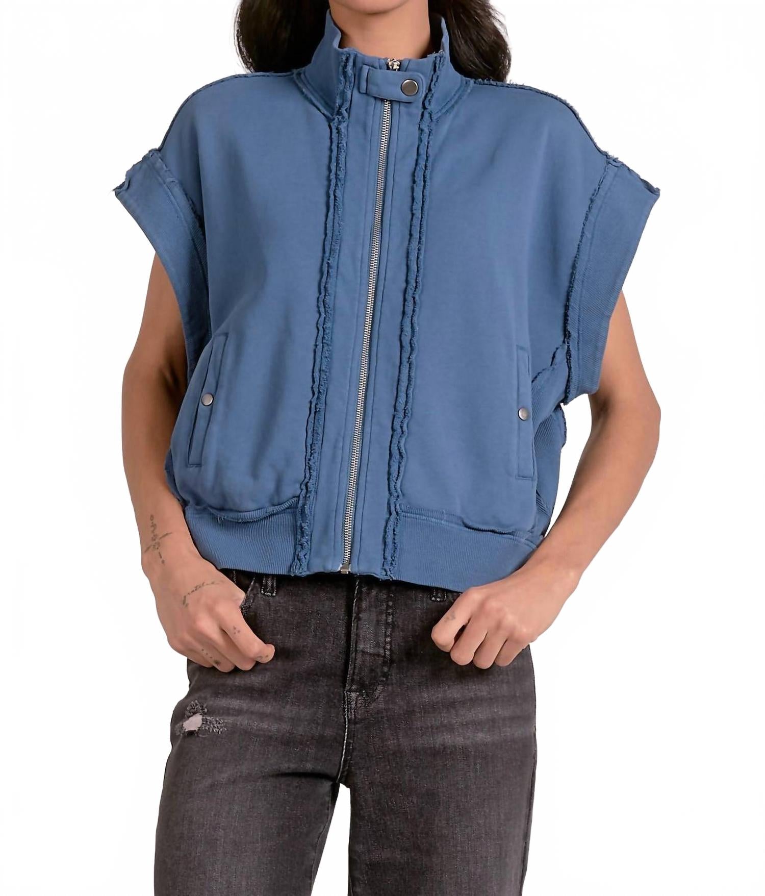 Аинсли худи на молнии в синем ELAN
Аинсли худи на молнии в синем ELAN