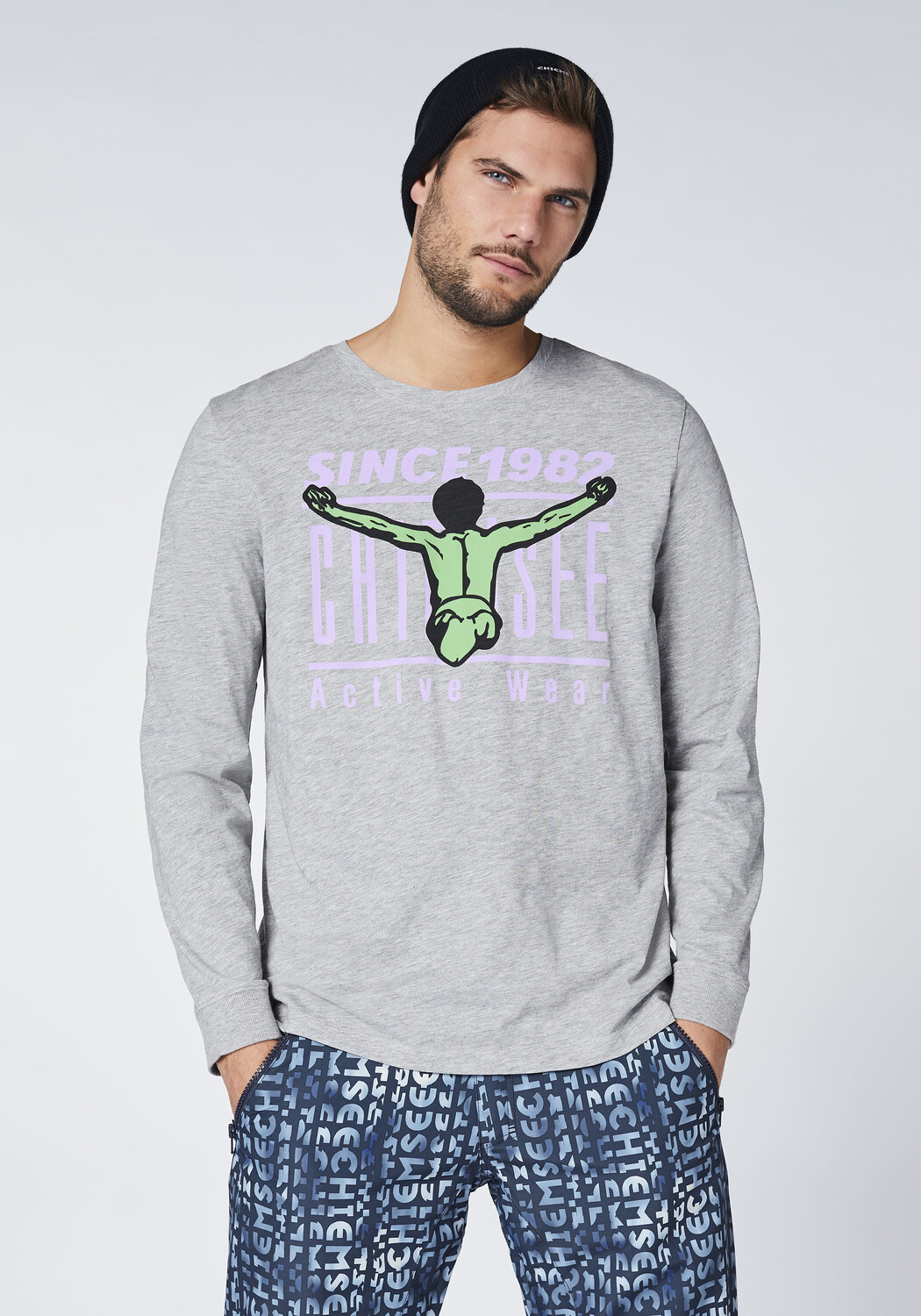 Лонгслив Chiemsee, серый
Лонгслив Chiemsee, серый