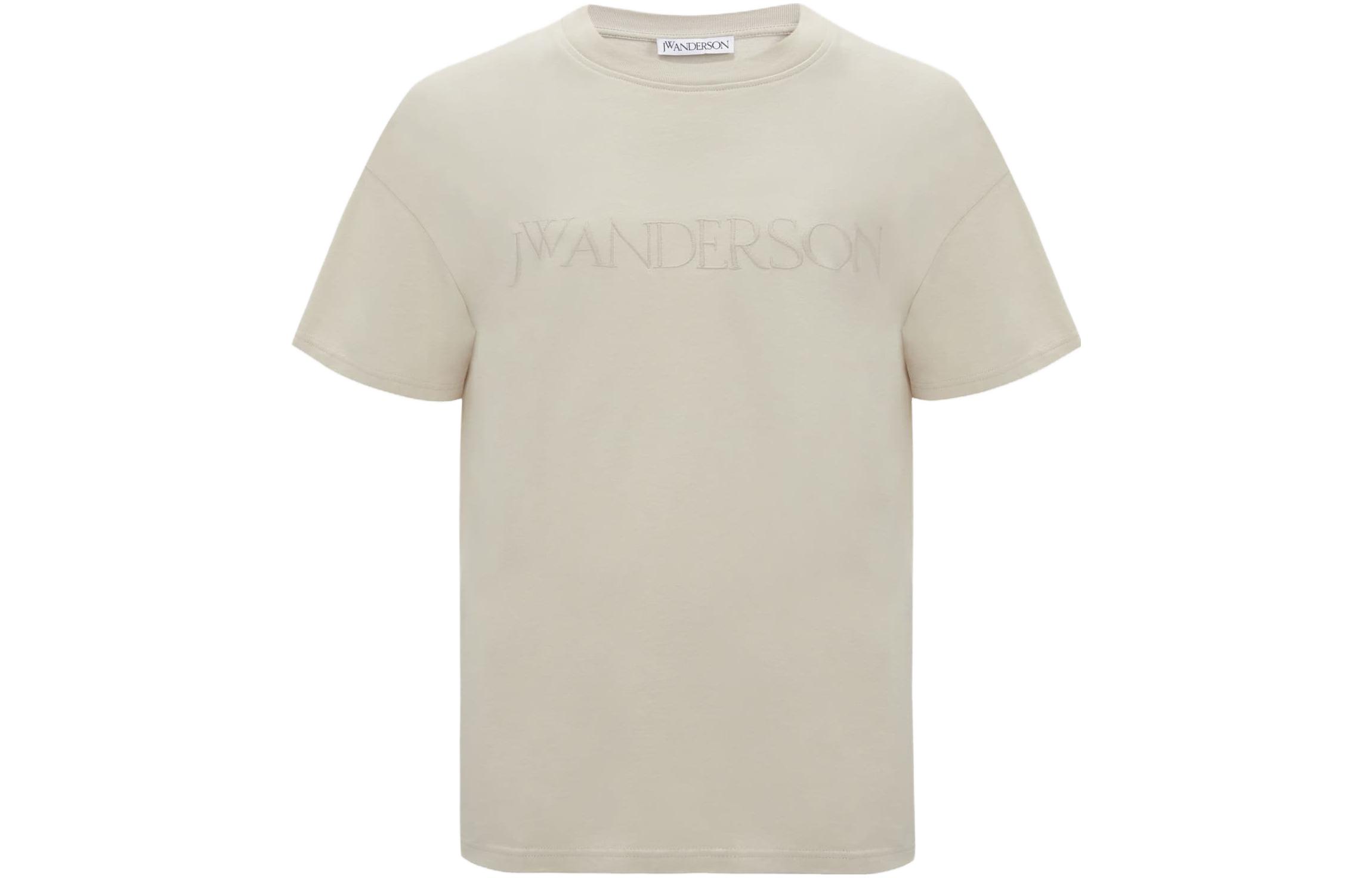 Футболка с вышитым логотипом JW Anderson, бежевый
Футболка с вышитым логотипом JW Anderson, бежевый