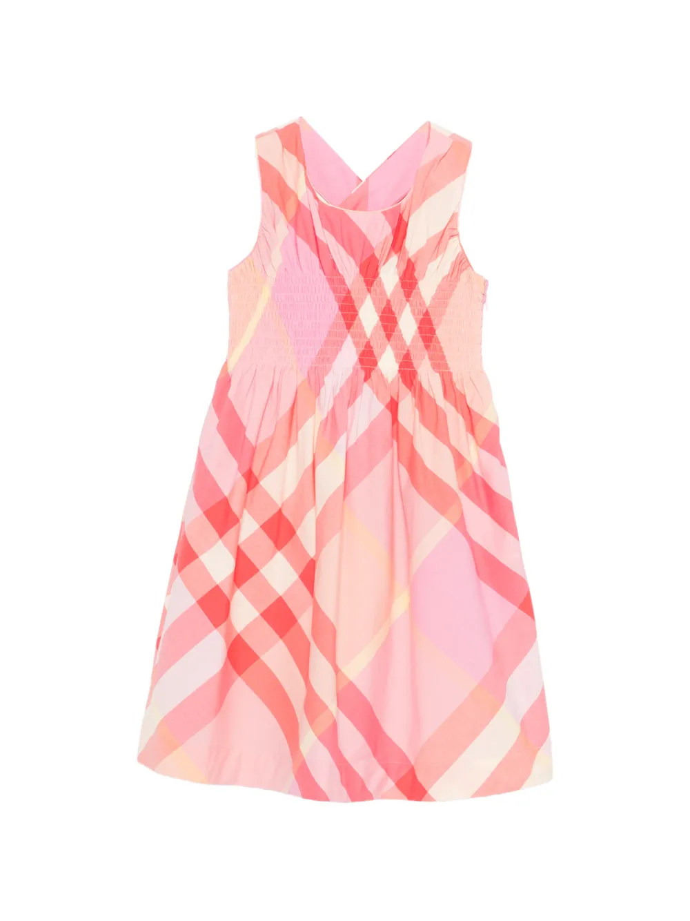 Платье в клетку Burberry Kids, розовый
Платье в клетку Burberry Kids, розовый