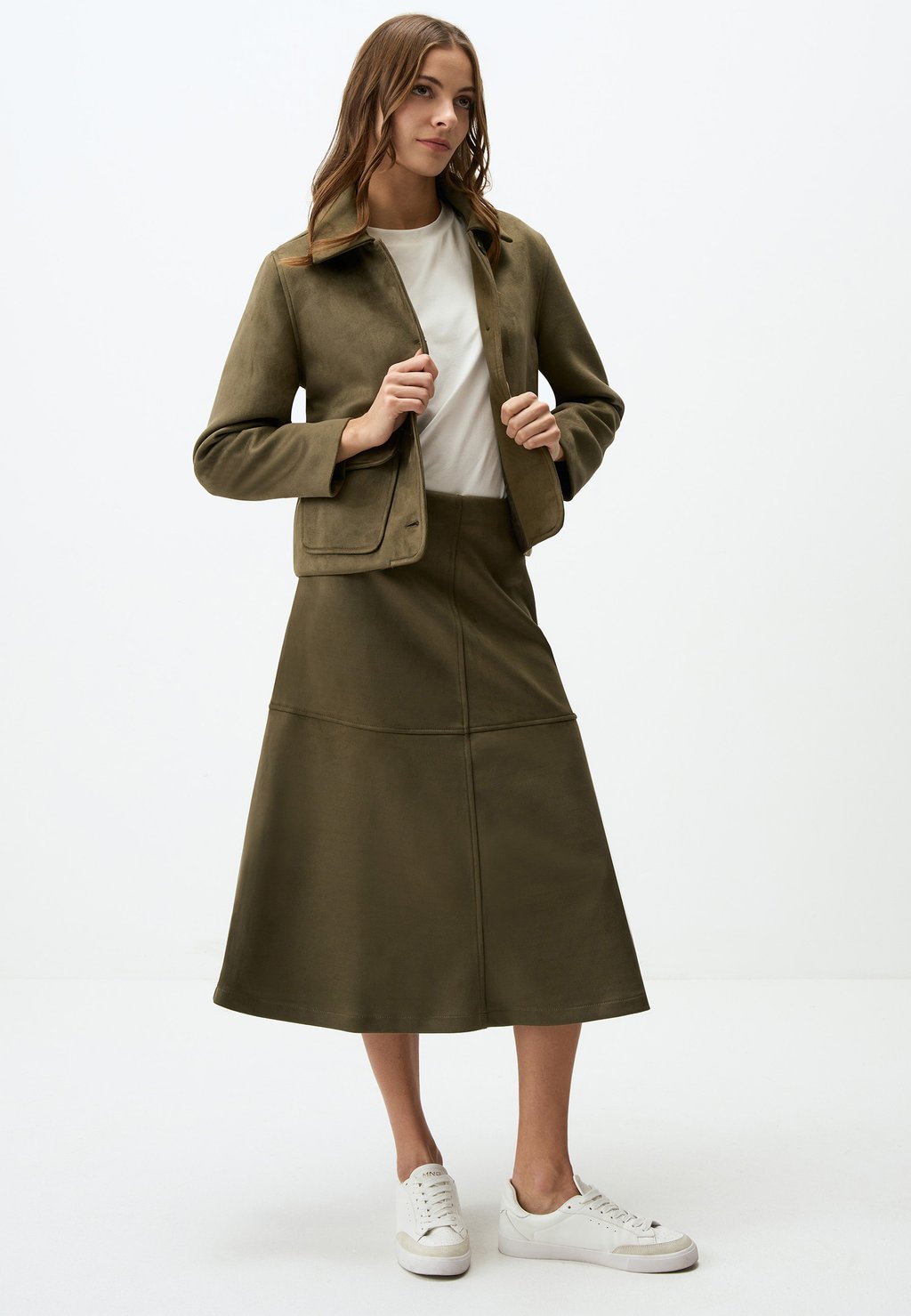 Юбка А-силуэта Jimmy Key, хаки
Юбка А-силуэта Jimmy Key, хаки