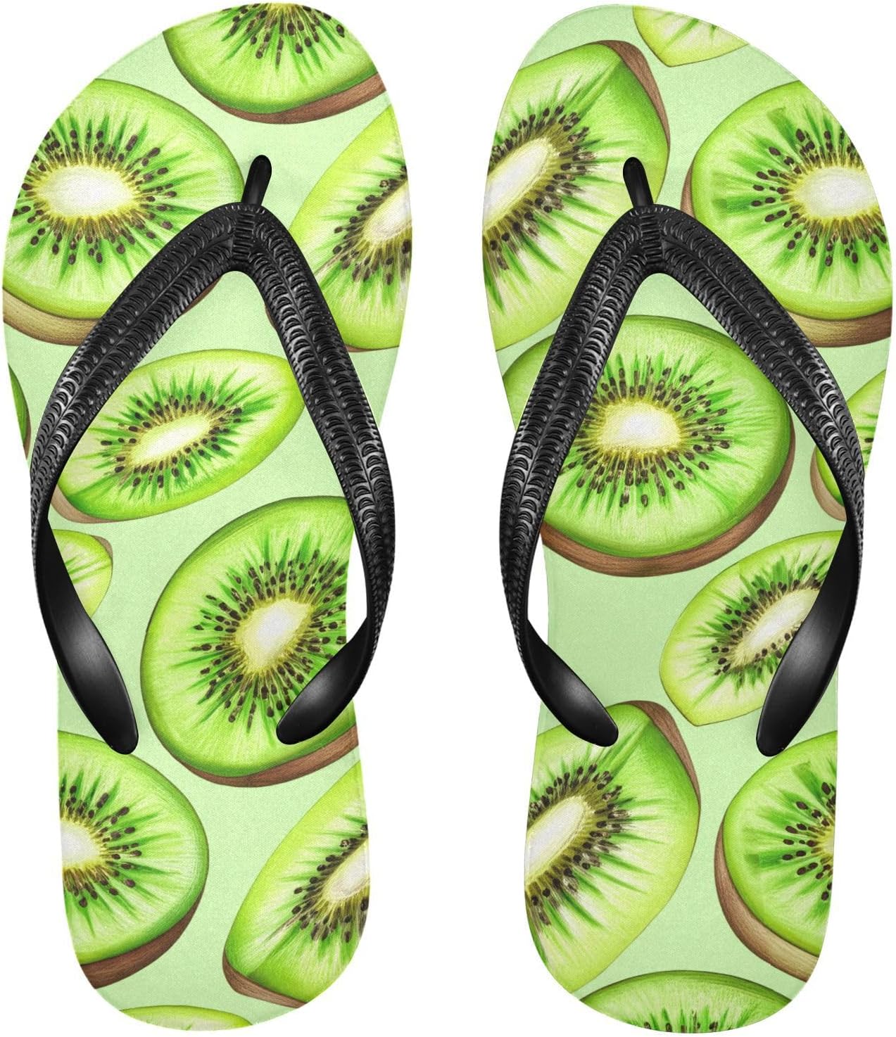 Мужские и женские пляжные шлепанцы Kiwi Fruit зеленые, резиновые, с ремешком между пальцев, нескользящие, летние тапочки для ходьбы Sinestour
Мужские и женские пляжные шлепанцы Kiwi Fruit зеленые, резиновые, с ремешком между пальцев, нескользящие, летние тапочки для ходьбы Sinestour