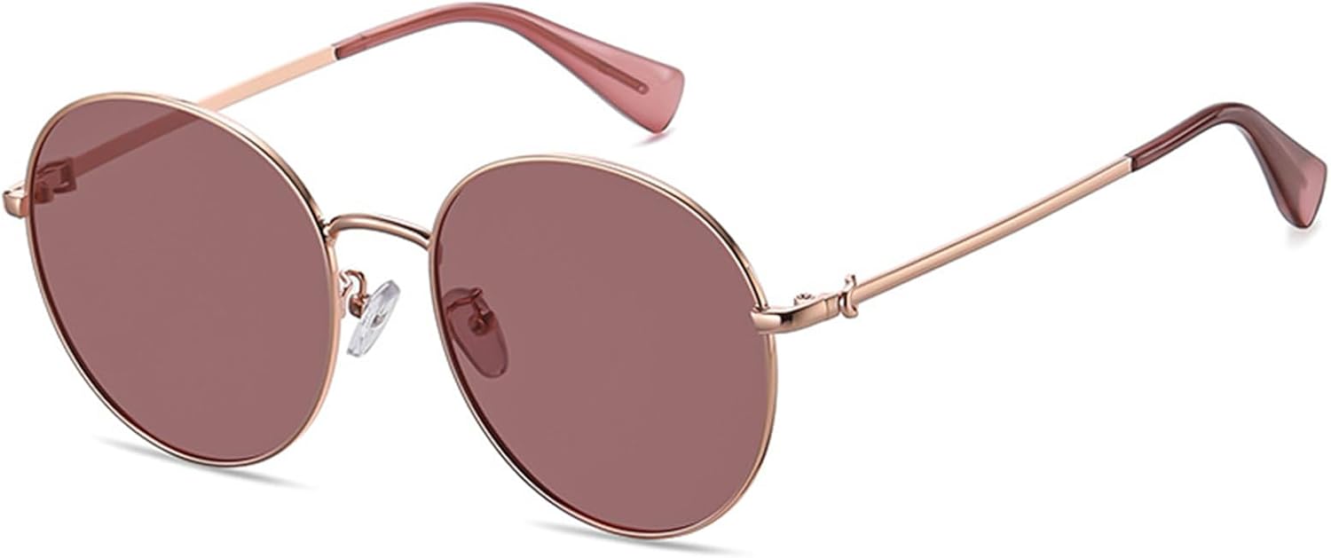 Женские круглые поляризованные солнцезащитные очки - UV400, металлическая оправа, ретро-стиль, легкие, подходят для вождения, путешествий и активного отдыха Bubmari, E
Женские круглые поляризованные солнцезащитные очки - UV400, металлическая оправа, ретро-стиль, легкие, подходят для вождения, путешествий и активного отдыха Bubmari, E