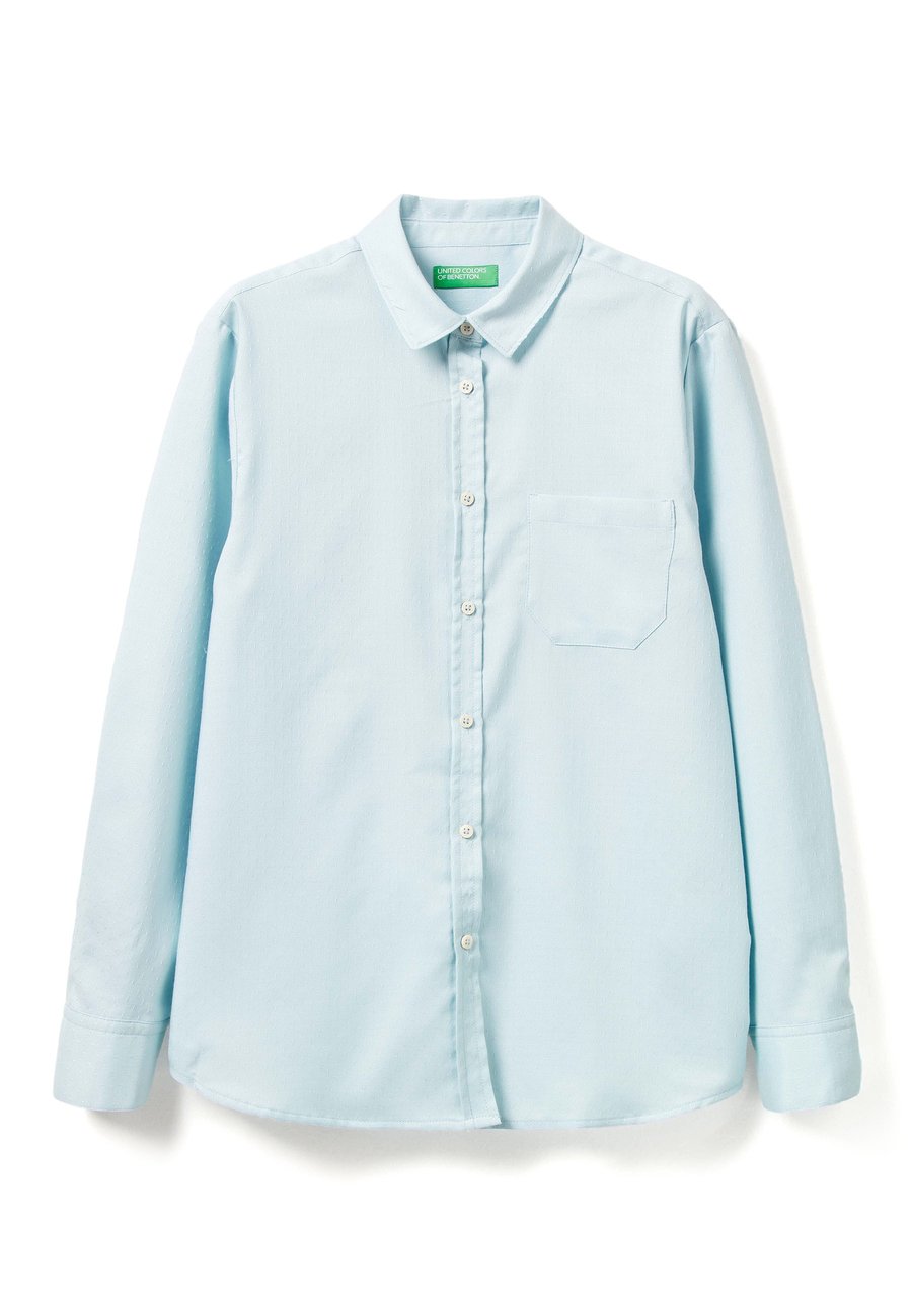 Блуза United Colors of Benetton Button-down blouse, Blue
Блуза United Colors of Benetton Button-down blouse, Blue
