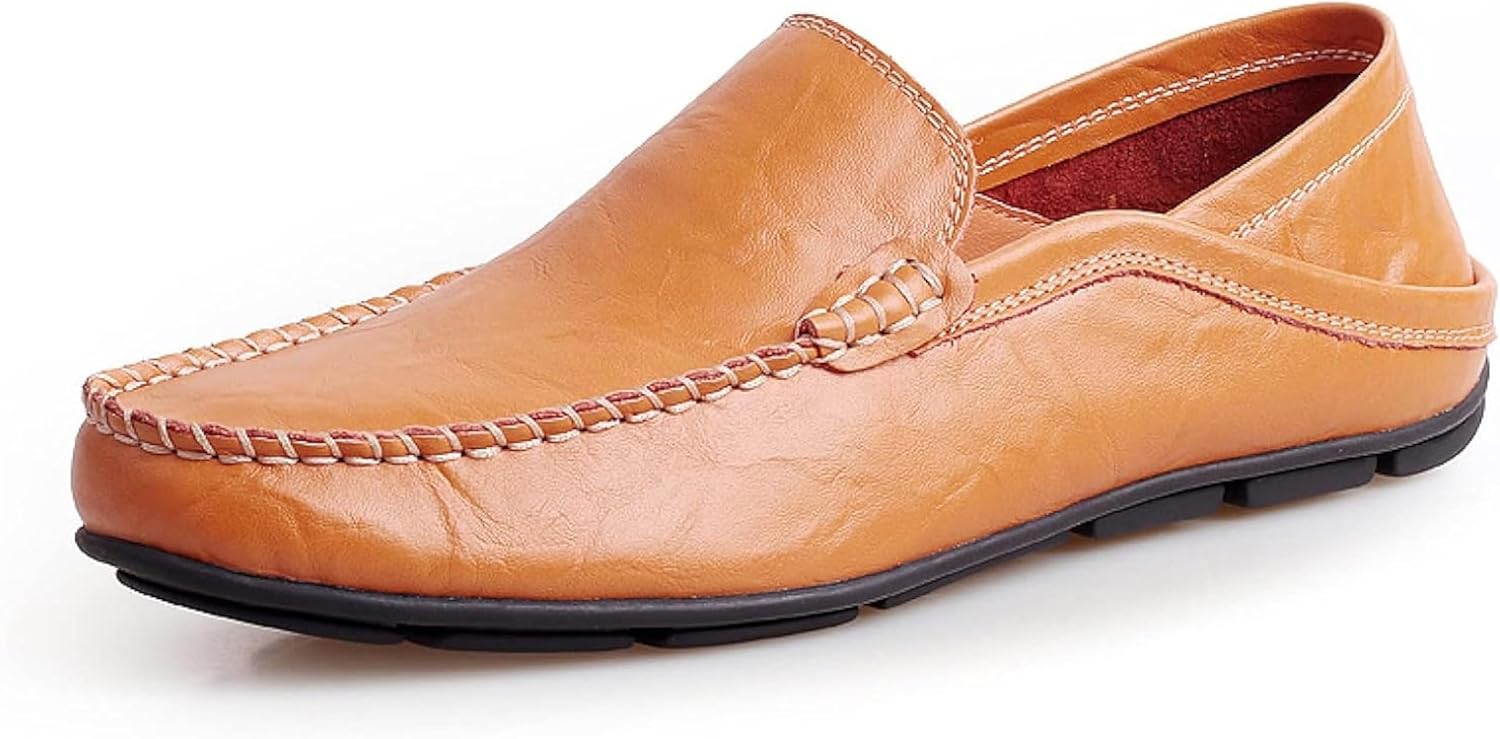 Мужские лоферы OXCOWNIU из искусственной кожи, повседневные мокасины с плоской подошвой, слайдеры с резинкой, офисные ежедневные лоферы, светло-коричневый
Мужские лоферы OXCOWNIU из искусственной кожи, повседневные мокасины с плоской подошвой, слайдеры с резинкой, офисные ежедневные лоферы, светло-коричневый