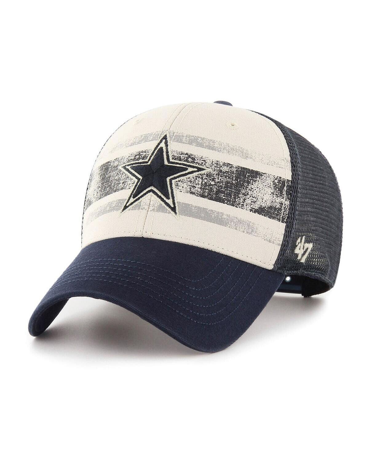 Мужская кремовая регулируемая кепка Dallas Cowboys Breakout MVP Trucker '47 Brand
Мужская кремовая регулируемая кепка Dallas Cowboys Breakout MVP Trucker '47 Brand