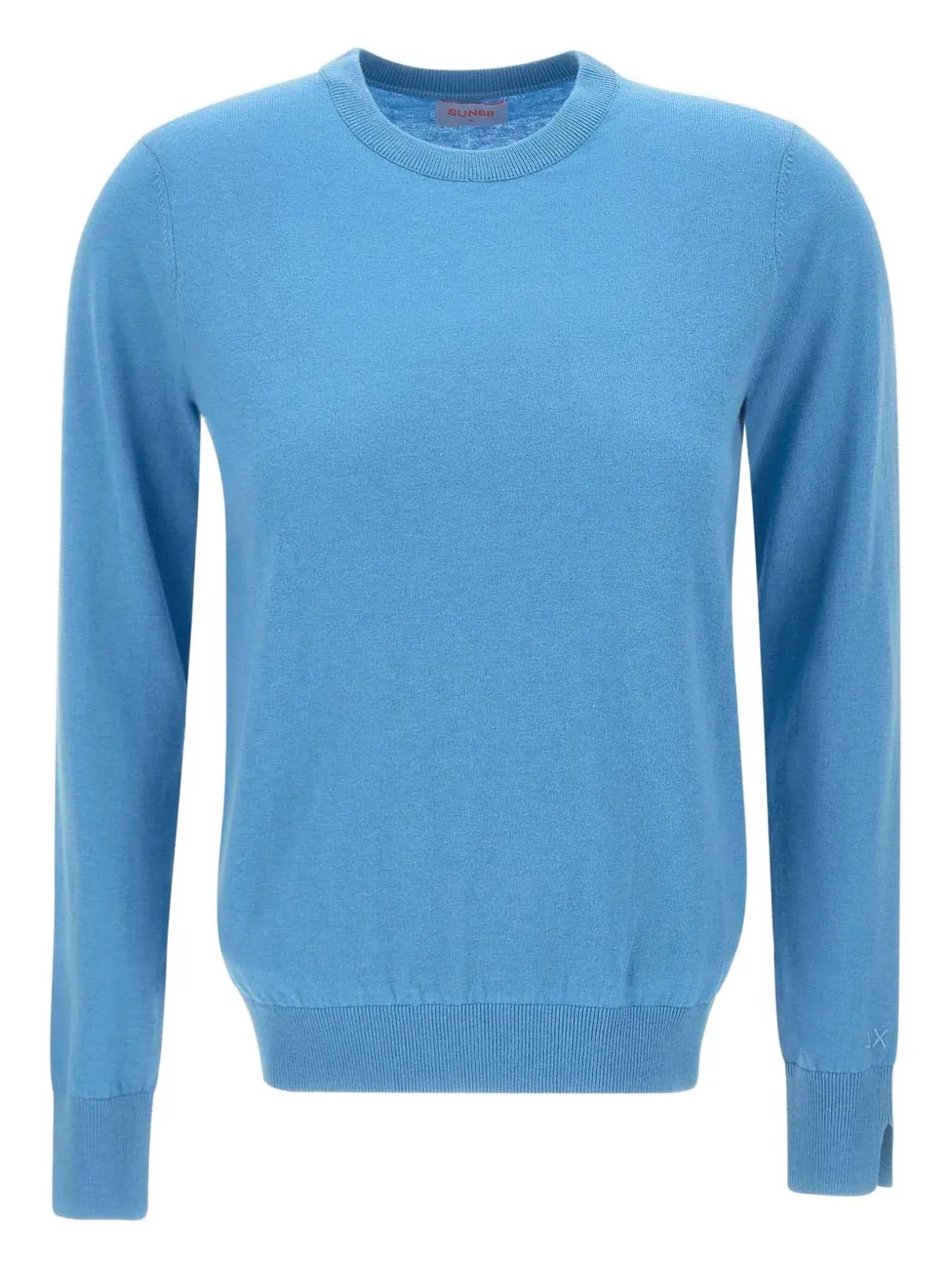 Свитер с круглым вырезом Sun68, синий 
Свитер с круглым вырезом Sun68, синий