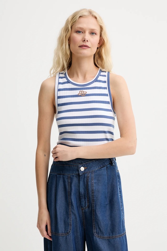 Хлопковая майка Tezza Munthe, синий
Хлопковая майка Tezza Munthe, синий