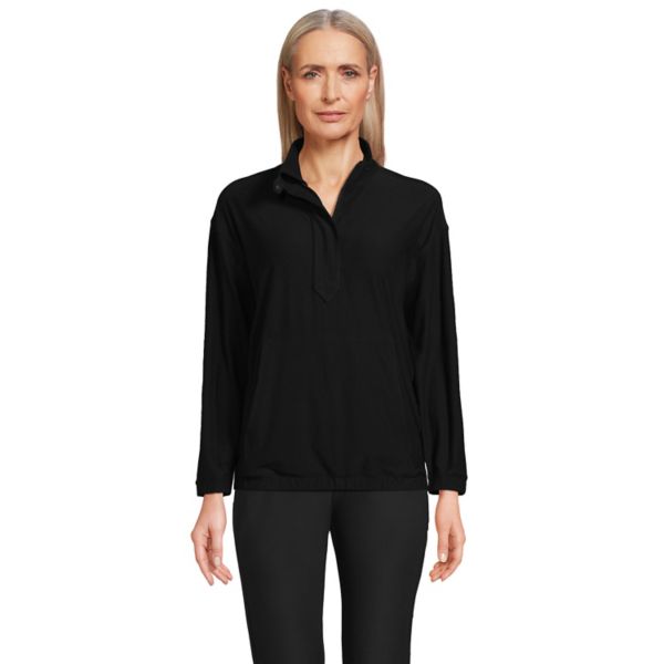 Женский спортивный пуловер с застежкой-молнией UPF 50 Lands' End, черный
Женский спортивный пуловер с застежкой-молнией UPF 50 Lands' End, черный