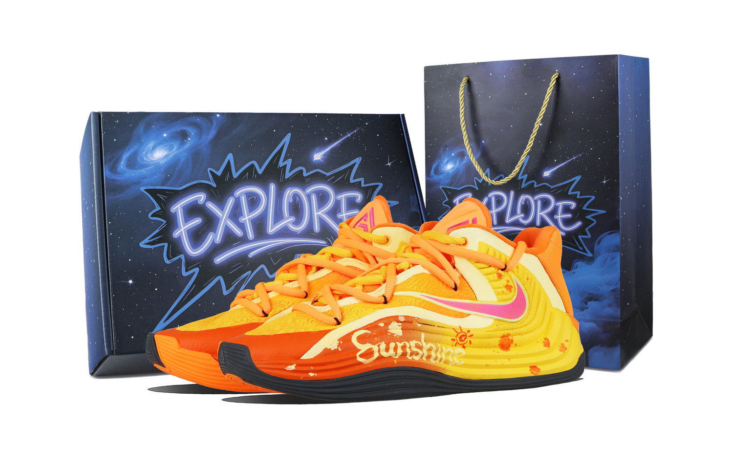 Nike Кроссовки для баскетбола Giannis Freak 7 Fiery Sun Rhythm Abrasion Resistant Unisex Yellow
Nike Кроссовки для баскетбола Giannis Freak 7 Fiery Sun Rhythm Abrasion Resistant Unisex Yellow