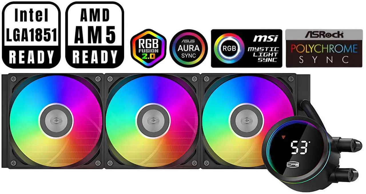 Система жидкостного охлаждения PCCOOLER CPS DA360 Pro ARGB, черный
Система жидкостного охлаждения PCCOOLER CPS DA360 Pro ARGB, черный