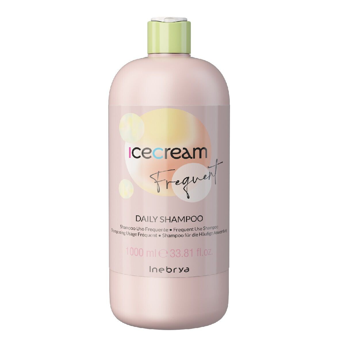 Регенерирующий шампунь для ежедневного использования Inebrya Ice Cream Frequent, 1000 мл
Регенерирующий шампунь для ежедневного использования Inebrya Ice Cream Frequent, 1000 мл