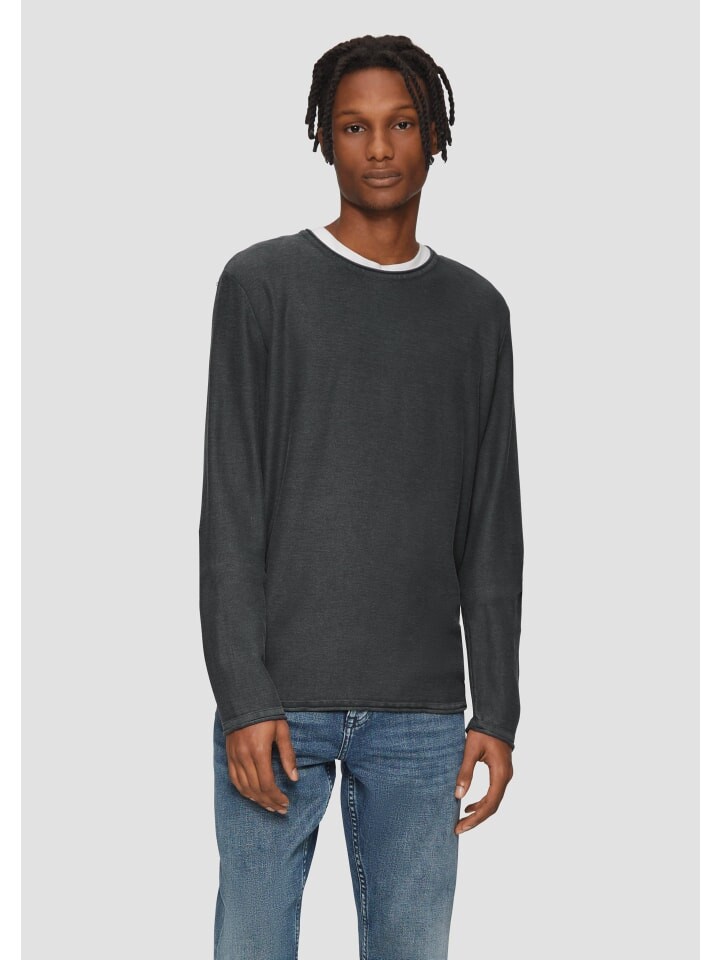 Пуловер QS Strick langarm, синий
Пуловер QS Strick langarm, синий