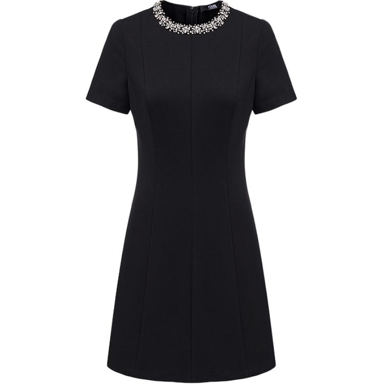 Женское платье с коротким рукавом KARL LAGERFELD FW25 KARL LAGERFELD / Karl Lagerfeld Jeans, черный
Женское платье с коротким рукавом KARL LAGERFELD FW25 KARL LAGERFELD / Karl Lagerfeld Jeans, черный